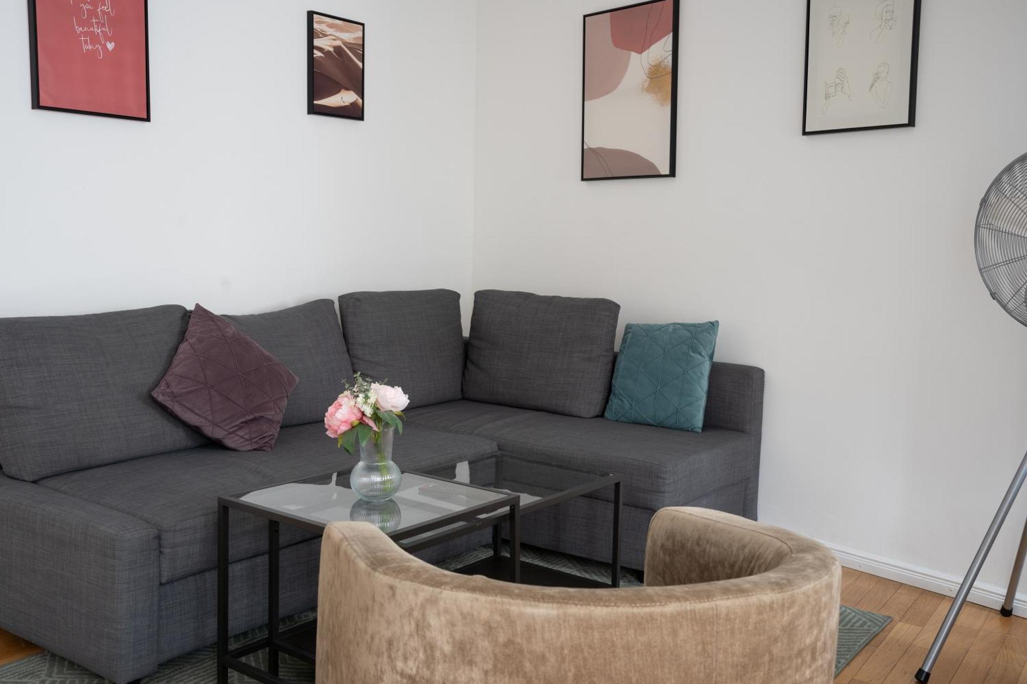 Two-Bedroom Apartment with Balcony