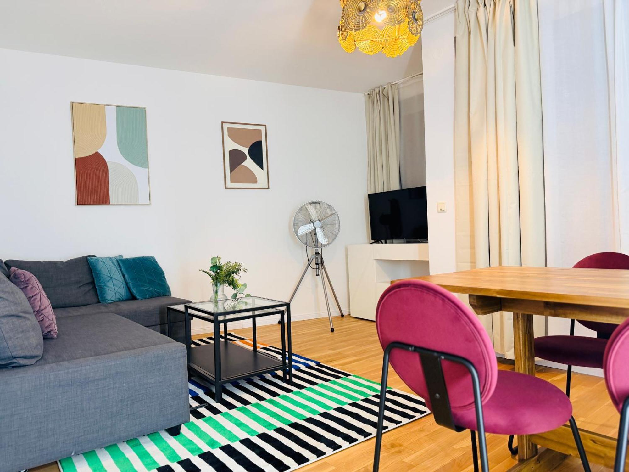 Two-Bedroom Apartment with Balcony