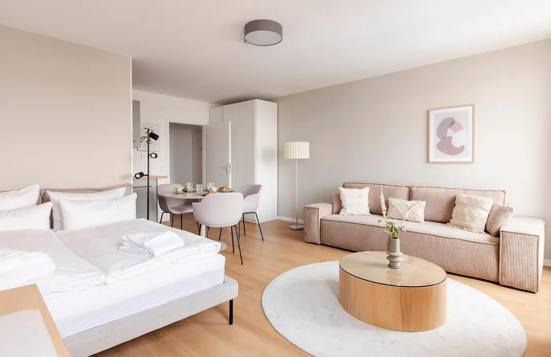 Modernes Studio Apartment Berlin Mitte-1