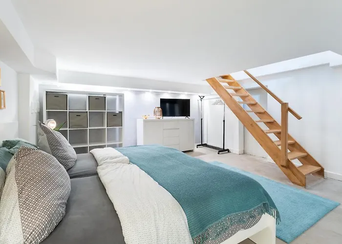 The Mierendorf Ii, Comfortable Group & Family Apartment, 1Br, 1 Living Room, Ideal For 2 - 4 Guests