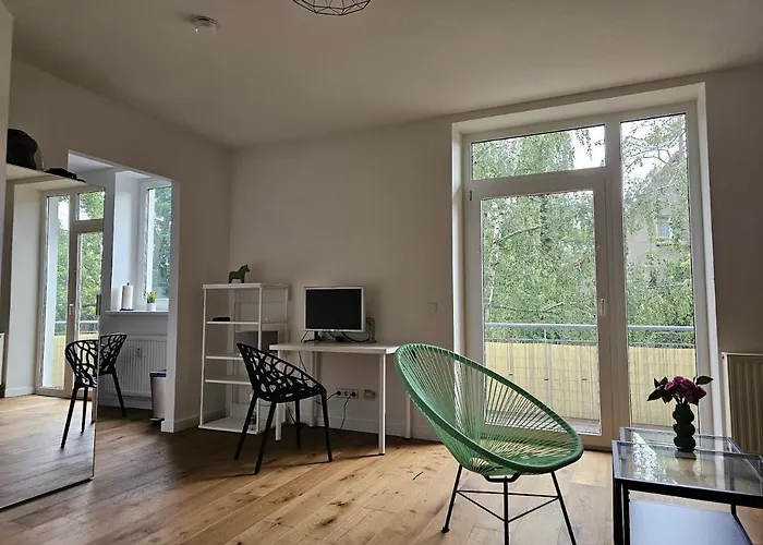 Casa Frida - Business Apartment Near Airport Ber, Kitchen, Bathroom, Balcony, Car Park