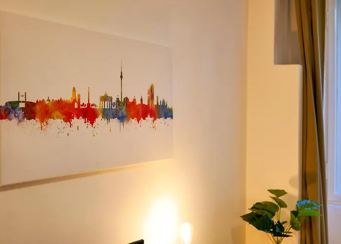 Blue Chili 31 - Stadtwohnung für 7 - modern zentral Karlshorst Wlan
