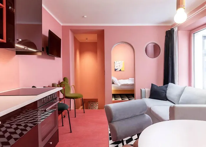 Memphis Design Loft Duplex -40Sqm- Near Antonplatz