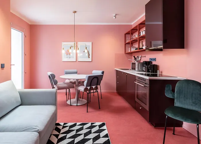 Memphis Design Loft Duplex -40Sqm- Near Antonplatz