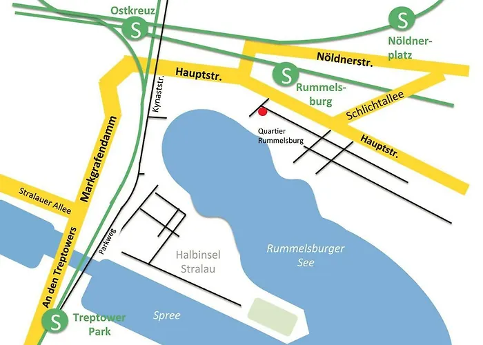 Apartments Rummelsburger Bucht am Ostkreuz